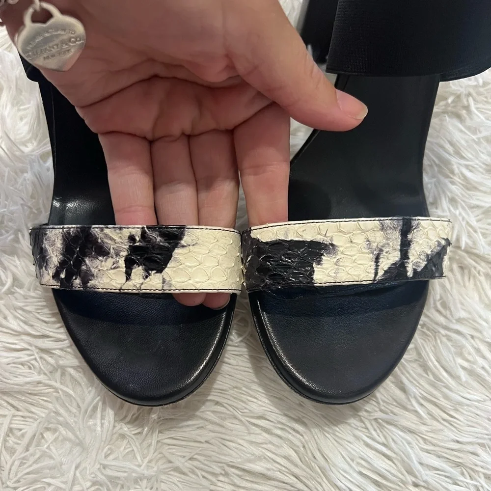 M. Gemi The Aria Criss Cross Elastic Sandal - Size 38 US 7.5